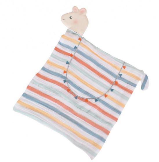 Tikiri plyšová deka lama 37 cm bavlna/guma