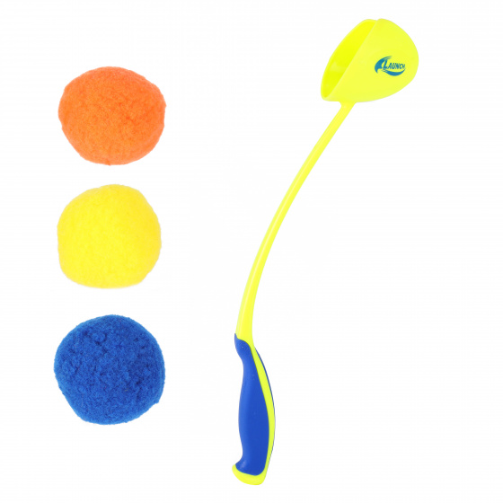 Toi-Toys Toi toys balwerper splash launch junior geel 4 delig