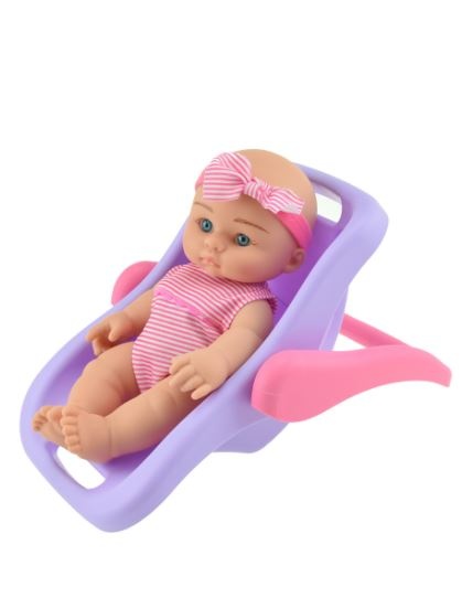 Toi-Toys Bábika v kresle 18 cm