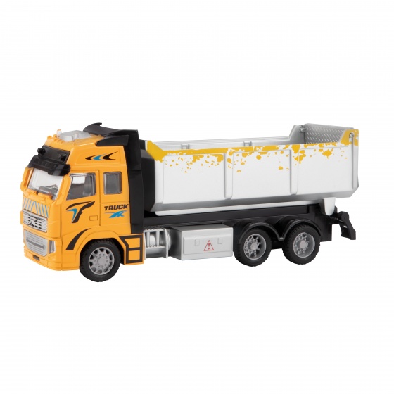 Toi-Toys Toi toys kiepwagen oranje 12 cm