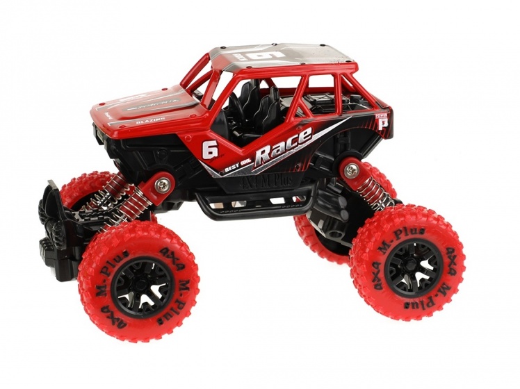 Toi-Toys Toi toys monstertrucks off road 14 cm rood
