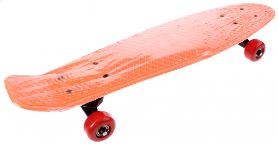 skateboard 55 cm orange