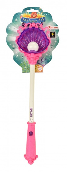 Toi-Toys čarovný prútik Mušľa morských panien so svetloružovou 36 cm