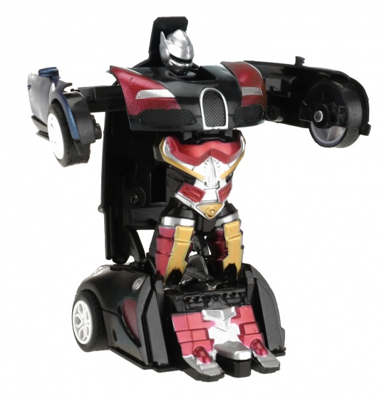 transformer robot red 14 cm