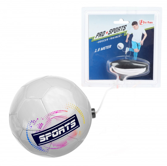 soccer coach Pro Sports 19 cm artificial leather white