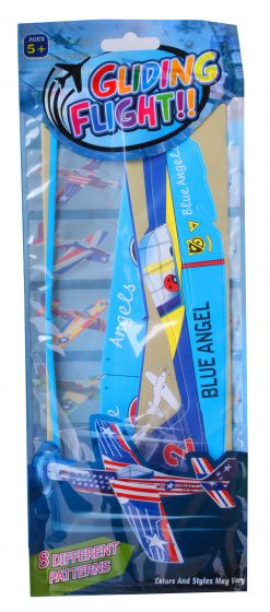 pitcher Angel 29 x 12 cm foam blue 4-piece