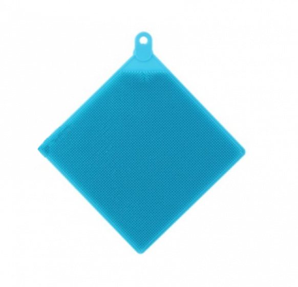 Non-Branded utierka guma 15 x 15 cm modrá