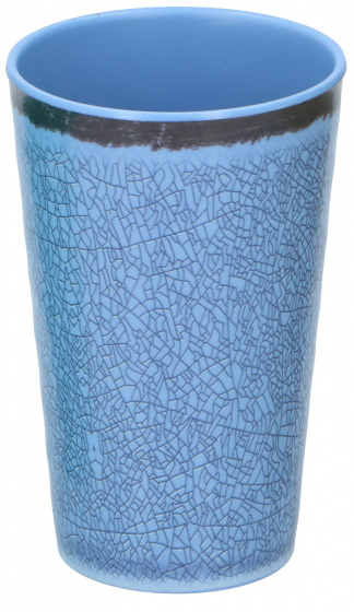 Non Branded drinkbeker 17 x 5,5 cm melamine 400 ml grijs/blauw Non Branded drinkbeker 17 x 5,5 cm melamine 400 ml grijs/blauw