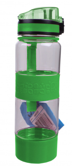 Non-Branded fľaša na pitie 500 ml 22,5 cm zelená