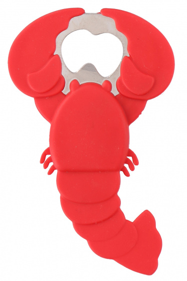 Non Branded flessenopener kreeft 12 x 7,5 cm polypropyleen rood Non Branded flessenopener kreeft 12 x 7,5 cm polypropyleen rood
