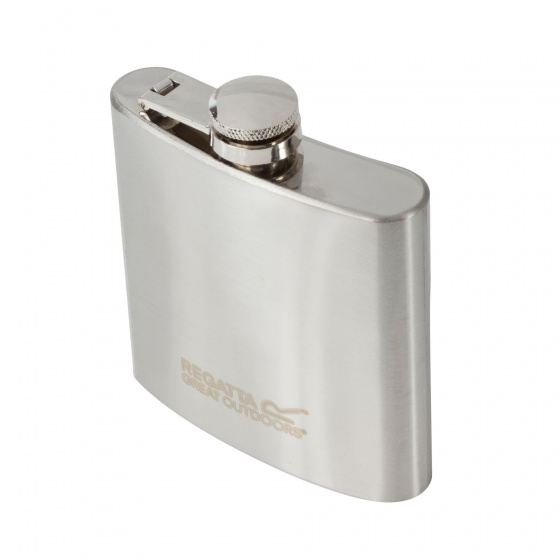 hip flask 170 ml steel silver