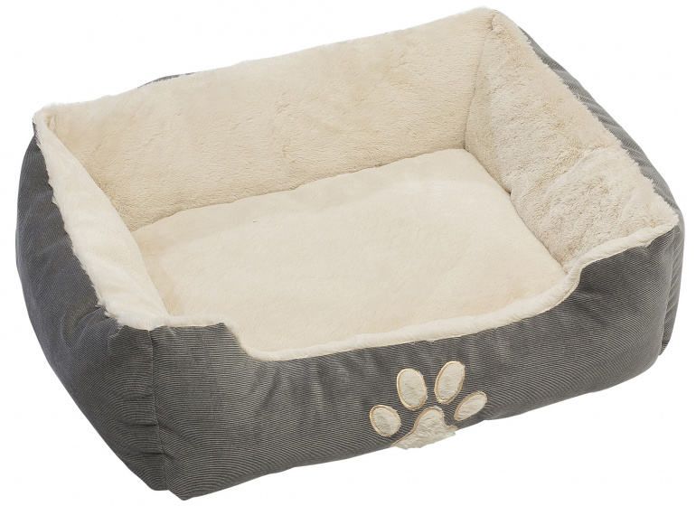 Pet Comfort podsedák pre psa 60 x 48 x 18 cm polyester šedý