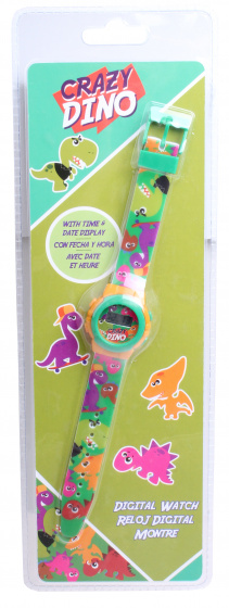 watch digital dinosaur polyurethane