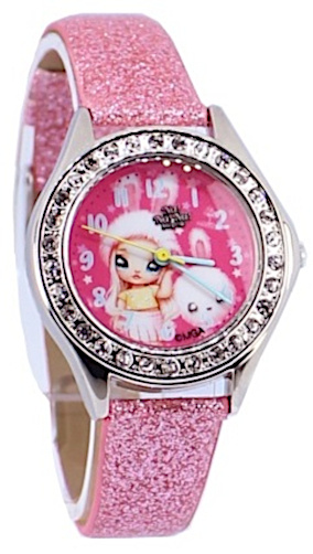watch girls steel pink/silver
