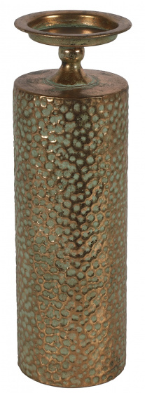 Non-Branded svietnik Curtis 11 x 36 cm oceľová meď