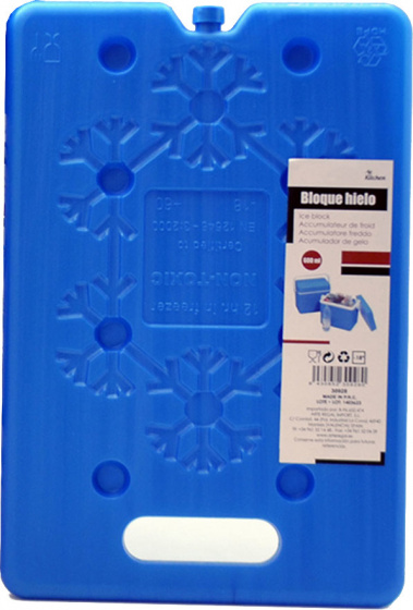 cooling element 20 x 1,5 x 29,5 cm 600 ml blue