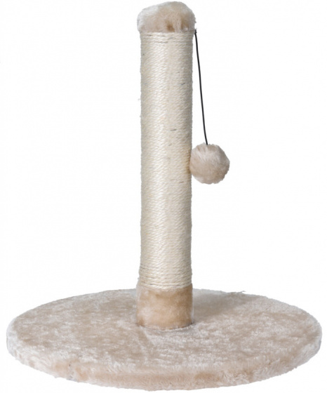 Cats Collection škrabadlo 39 x 43 cm sisal/drevo/polyester béžová