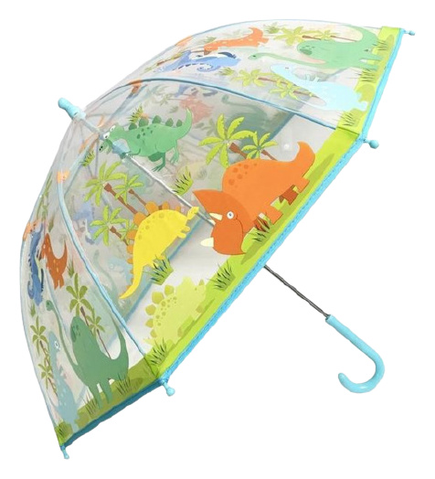 TOM paraplu dinosaurus 45 cm polyester transparant