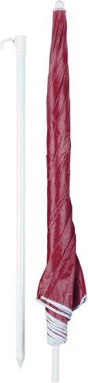 TOM slnečník 200 cm červený