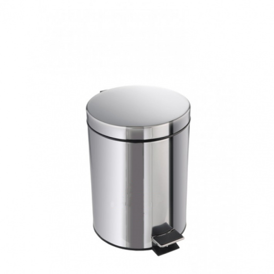 Non-Branded pedálový kôš 3l chróm