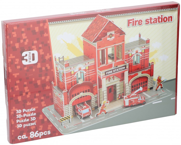 puzzle 3D fire brigade 86 pieces