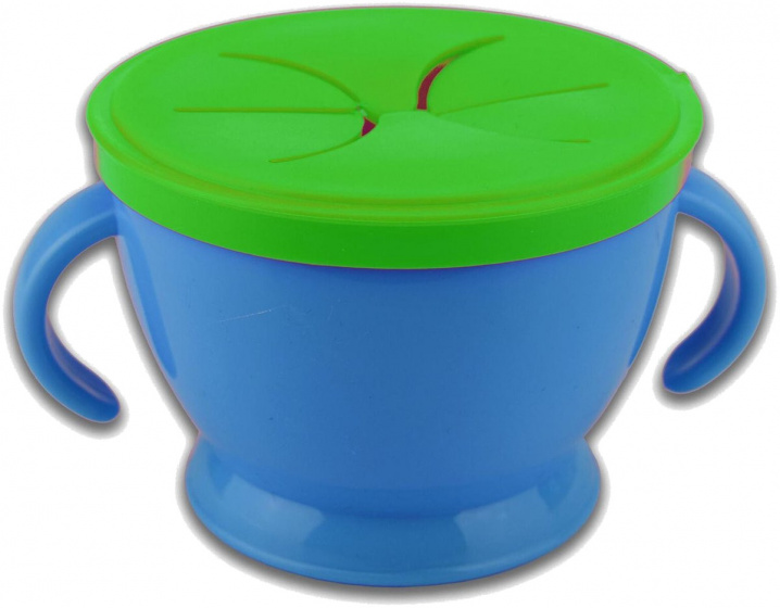 snack cup 225 ml polypropylene blue/green