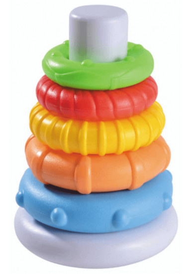 Non Branded stapeltoren junior 20 cm 6 delig Non Branded stapeltoren junior 20 cm 6 delig