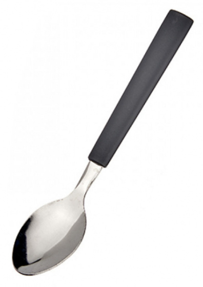Arte Regal lyžička 15 cm nerez tmavo šedá/strieborná 6 kusov