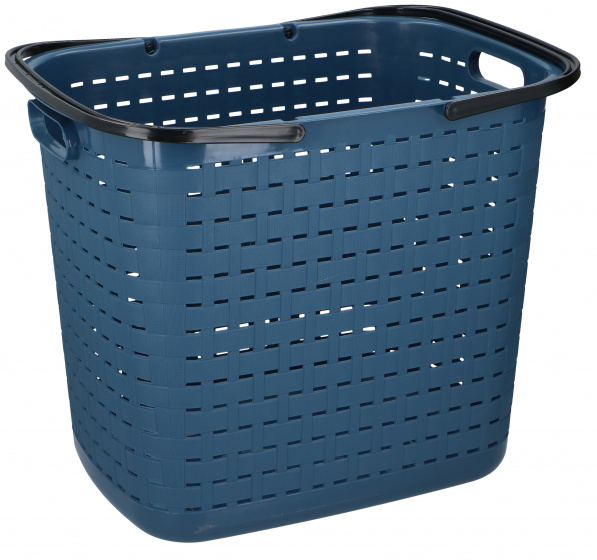 TOM kôš na bielizeň 45 litrov polypropylén 45 cm modrý