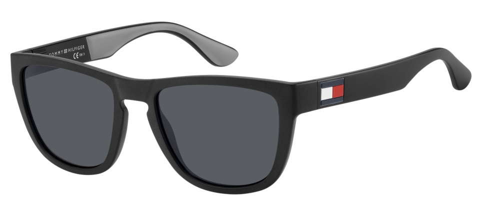 Tommy Hilfiger slnečné okuliare TH1557/S 08A/IR pánske čierne veľkosť M