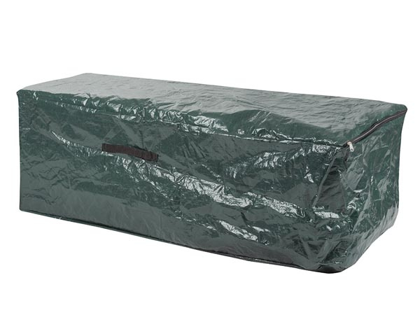 Toolland tuinkussenhoes 120 x 55 cm polyetheen groen Toolland tuinkussenhoes 120 x 55 cm polyetheen groen