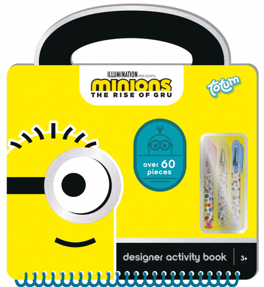 Totum activiteitenboek designer minions junior 30 delig