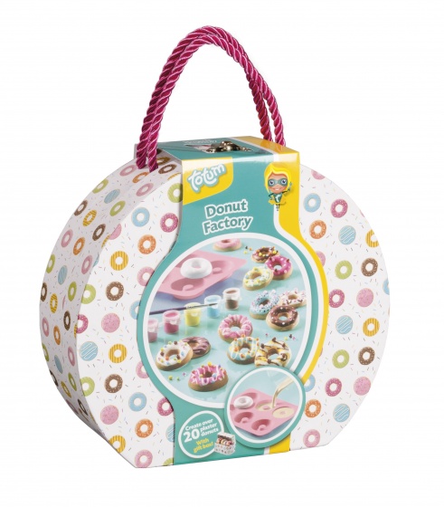Totum gips gieten en verven donut factory