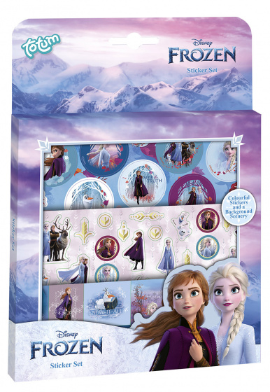 Totum sada samolepiek Frozen 2Anna & Elsa 45dielna