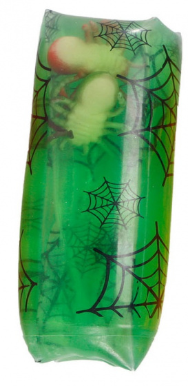 Toys Amsterdam glibberspeelgoed spider glibby 13 cm groen