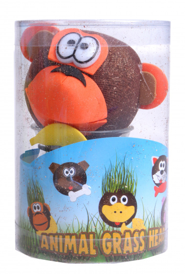 grass friends monkey junior 12,5 cm felt brown