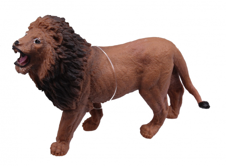 toy lion junior 10 cm brown