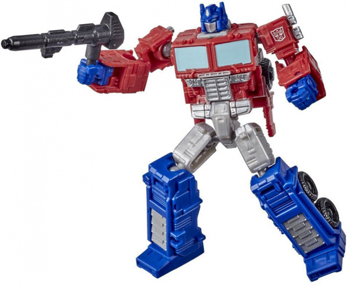 Transformers transformátor Optimus Prime WFC 8,5 cm červený