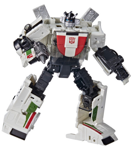 Transformers transformátor Wheeljack junior 14 cm bielo/červený
