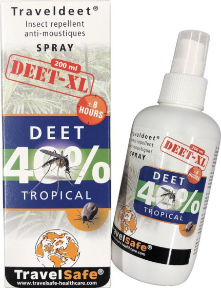 Deet spray 40% transparent 200 ml