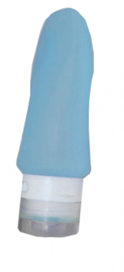 squeeze bottle 89 milliliter silicone blue