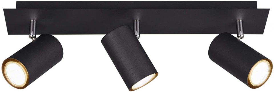 Trio stropné svietidlo Marley35 watt 48 x 15 cm oceľ matná čierna