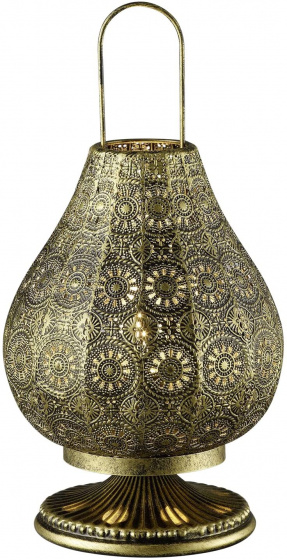 Trio stolná lampa Jasmin 18 x 36 cm E14 oceľ 40W zlatá