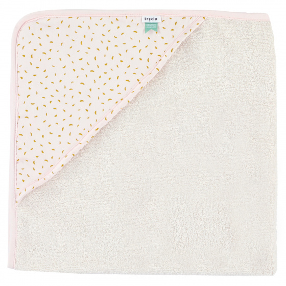Trixie badcape Moonstone junior 75 cm katoen roze Trixie badcape Moonstone junior 75 cm katoen roze