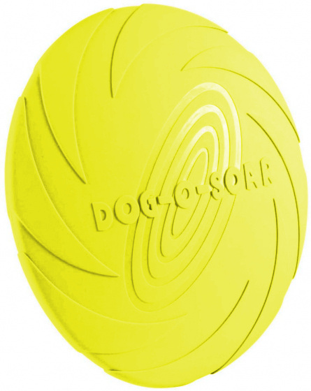 dog frisbee Dog-O-Soar 22 cm rubber yellow