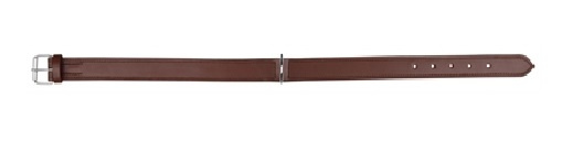 Trixie golier 52-63 x 3 cm kožený koňak