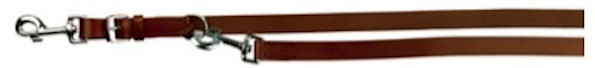 Trixie vodítko pre psa Active 250 x 2,2 cm kožený koňak