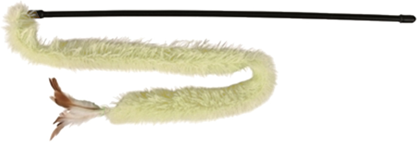 Trixie mačacie madlo 48 cm plyš žltá/čierna