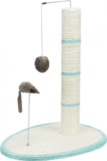 Trixie škrabadlo Scratch Me 40 x 30 x 50 cm sisal krémová/modrá