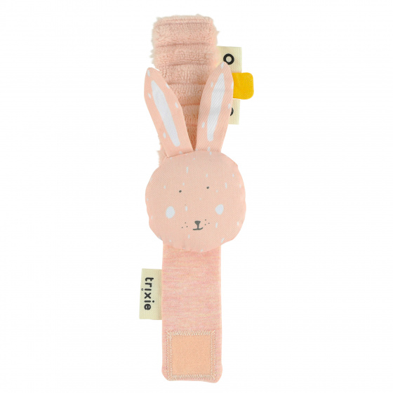 Trixie polsrammelaar Mrs. Rabbit 19 x 6 cm roze Trixie polsrammelaar Mrs. Rabbit 19 x 6 cm roze